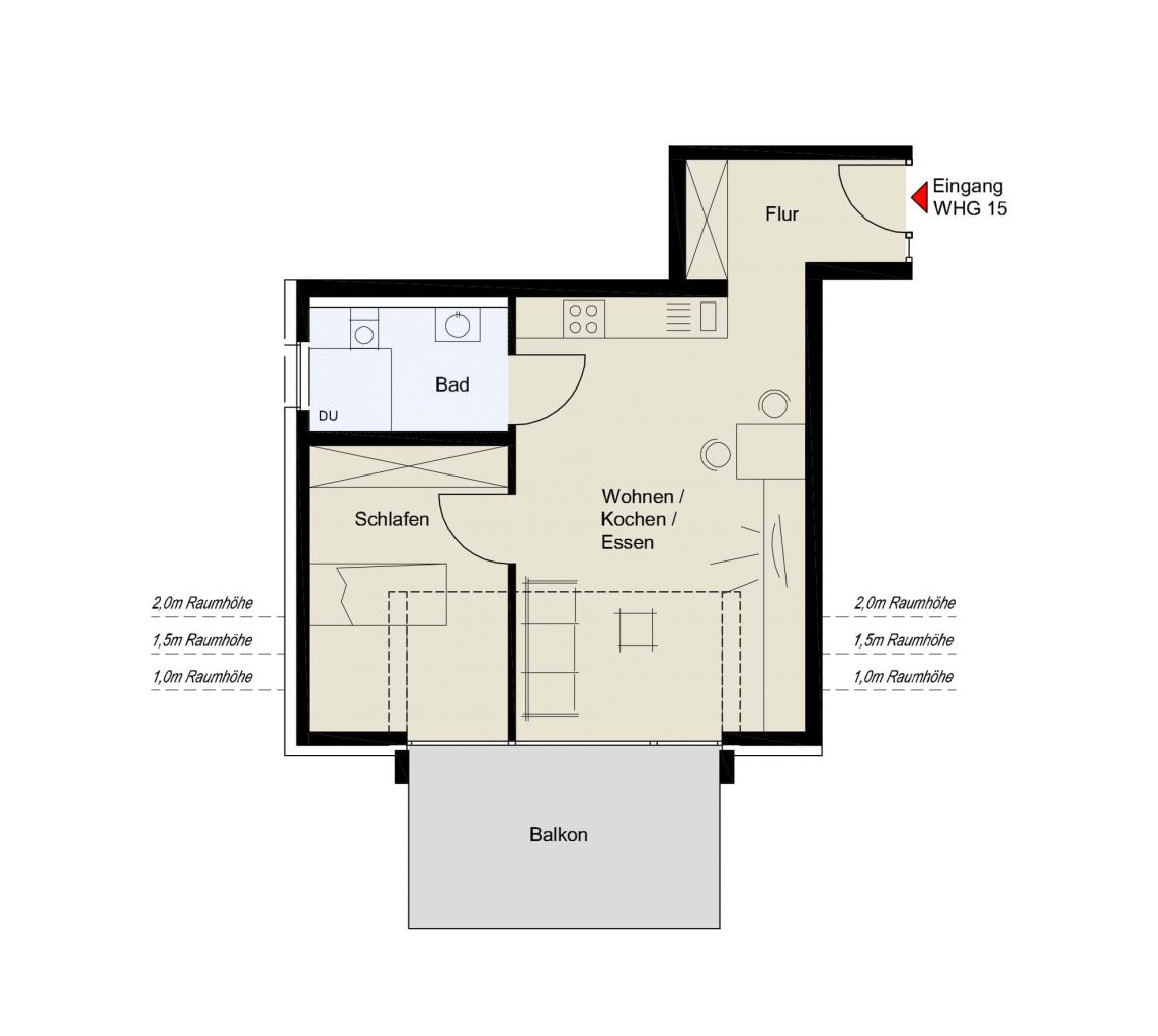 2-Zimmer – Wohnbau Härten